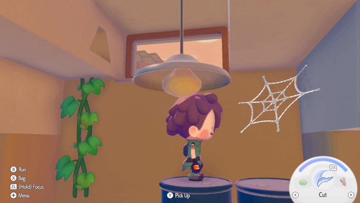 Pokemon Pokopia - Cut Cobwebs (screenshot)