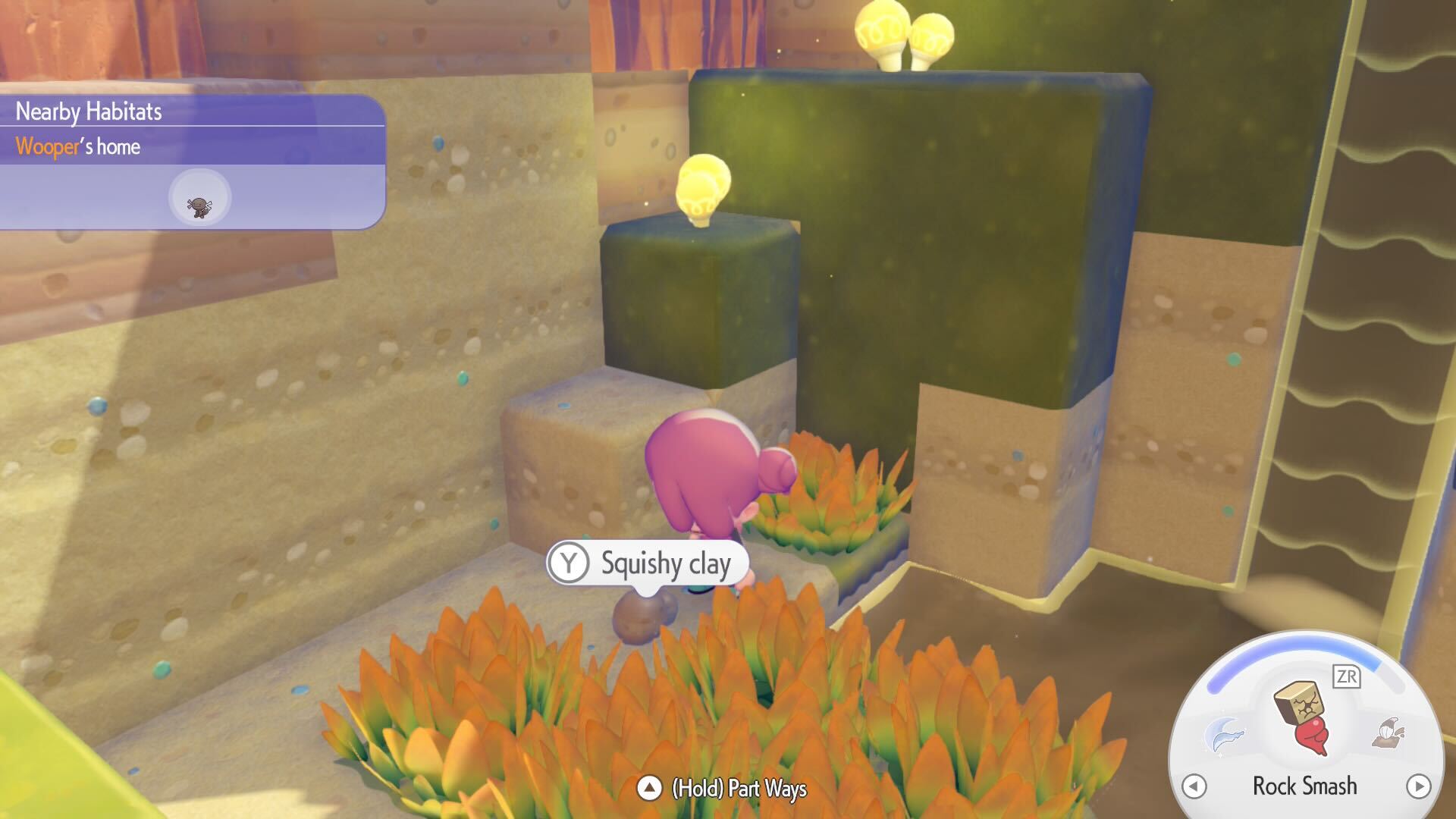 Pokemon Pokopia - Squishy Clay collection (screenshot)