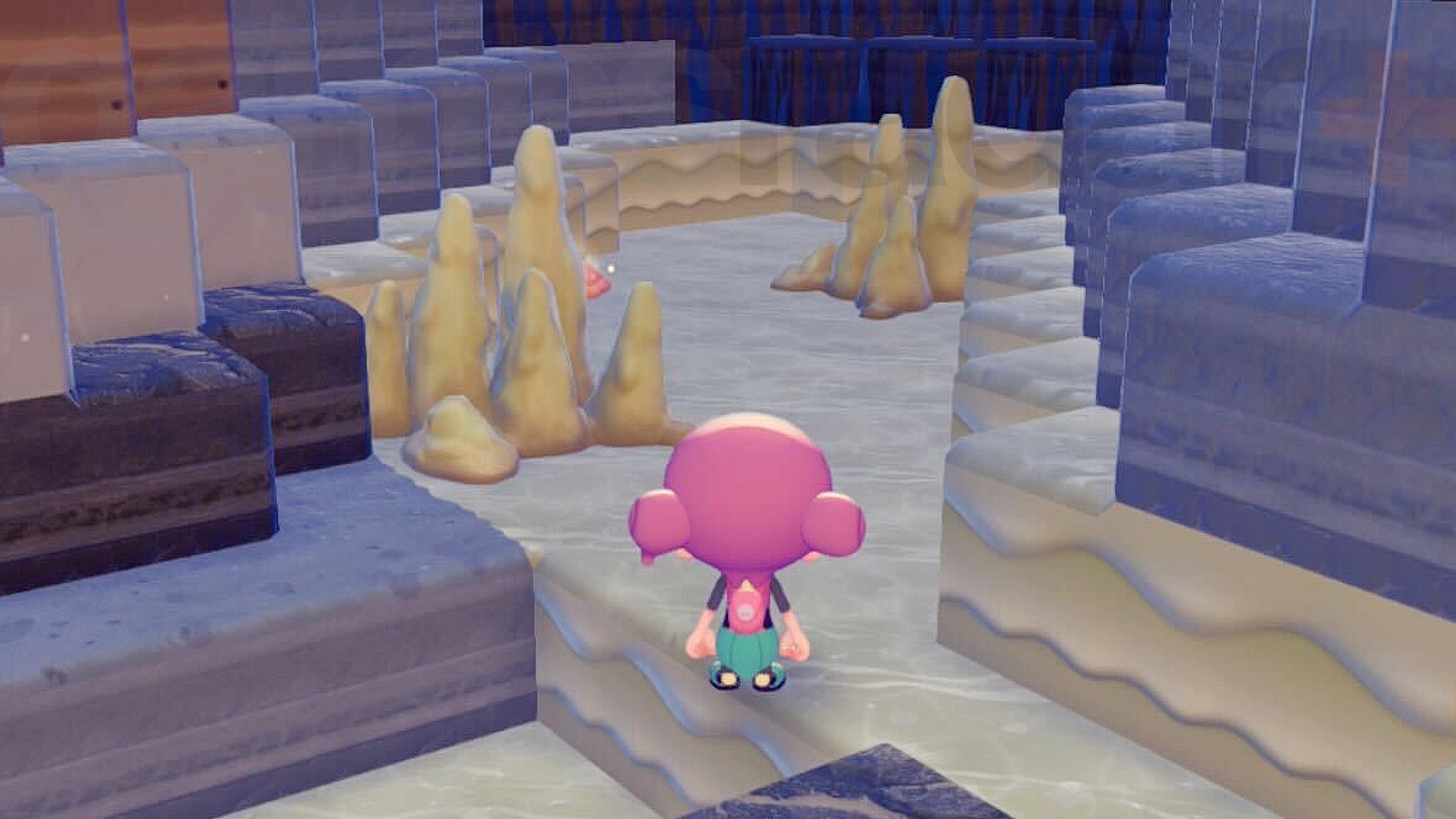 Pokémon Pokopia - Limestone cave (screenshot)