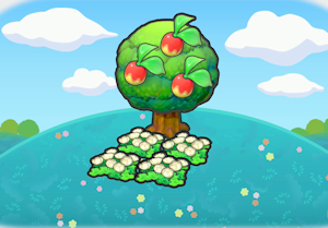 Canteiro de Flores Fofas Sombreado