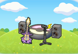 Palco de Rock Amplificado