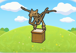 Exibição do Fóssil de Asa