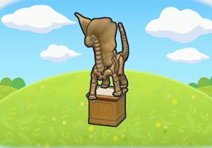 Exibição do Fóssil da Tundra