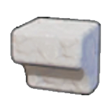 Rocha Branca Esculpida