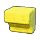 Carved amarelo rocha