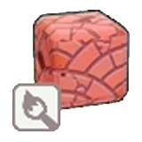 Damaged arcoed tiling