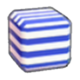 Horizontal-stripe print