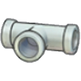 Ferro pipe (horizontal T)