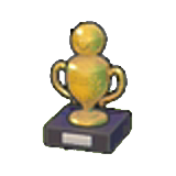 Jump rope trophy