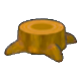 Leppa árvminério toco