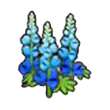 Robust flower (blue)