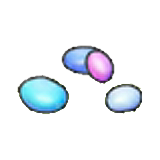 Sea glass fragments (outdoor)