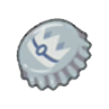 Silver Bottle Cap