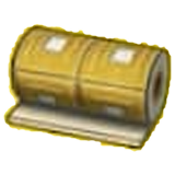 Stylish gold wall (wallpaper)